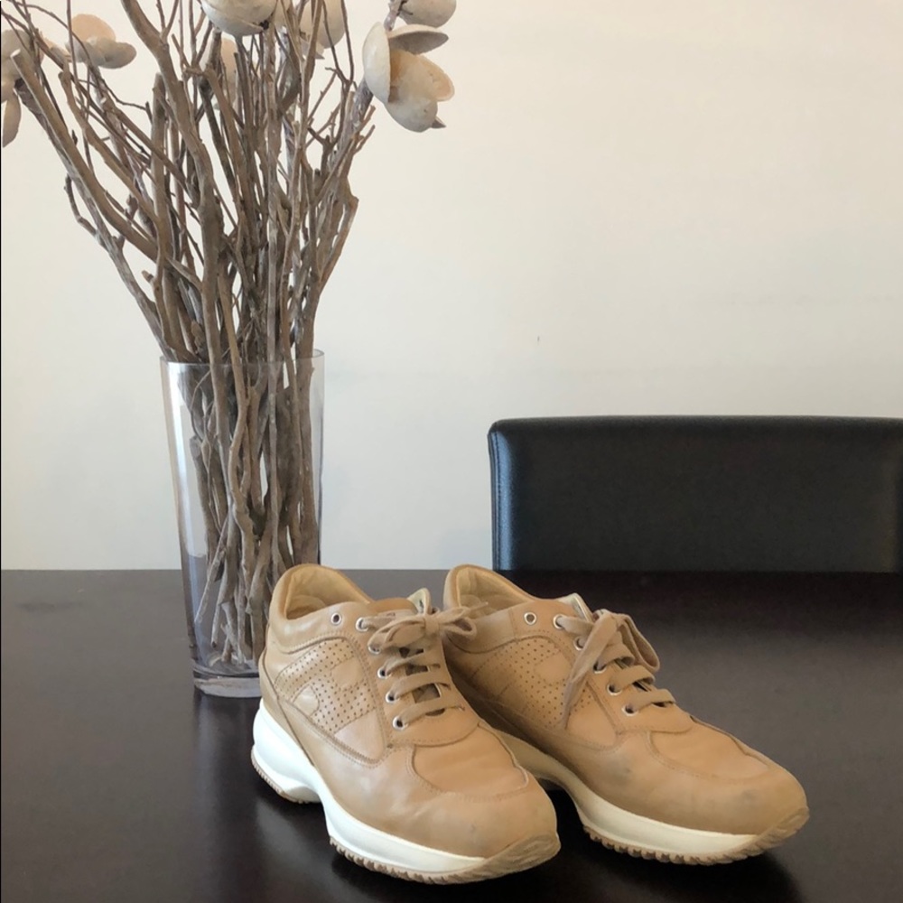 HOGAN leather sneakers